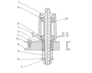 Deck Driven Spindle Diagram and Parts List for CC760ES (12AE76JU010)(2016) Cub Cadet Lawn Mower